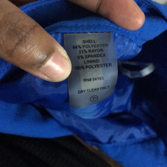 Blue Calvin Klein Size 10 Petite Skirt - Picture 4 of 4